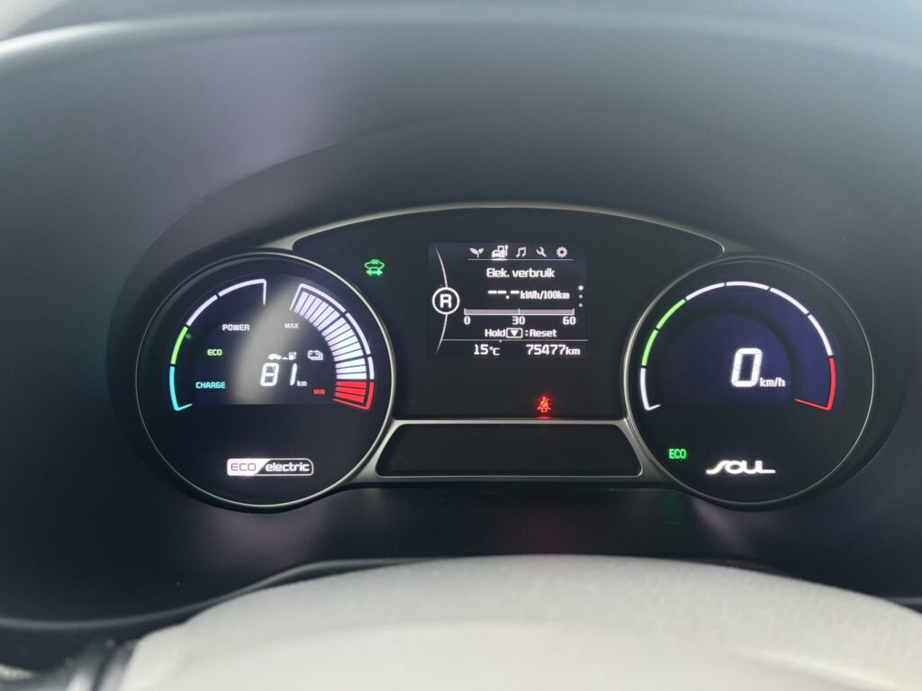 Kia soul Range oude accu