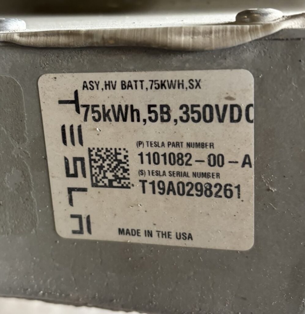 75kwh accu tesla model s